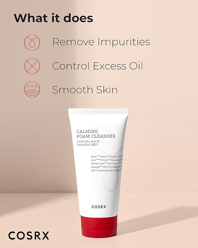 COSRX AC Collection Calming Foam Cleanser
