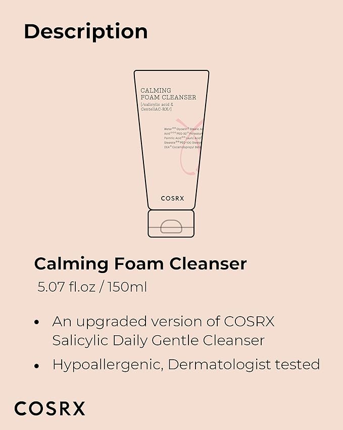 COSRX AC Collection Calming Foam Cleanser