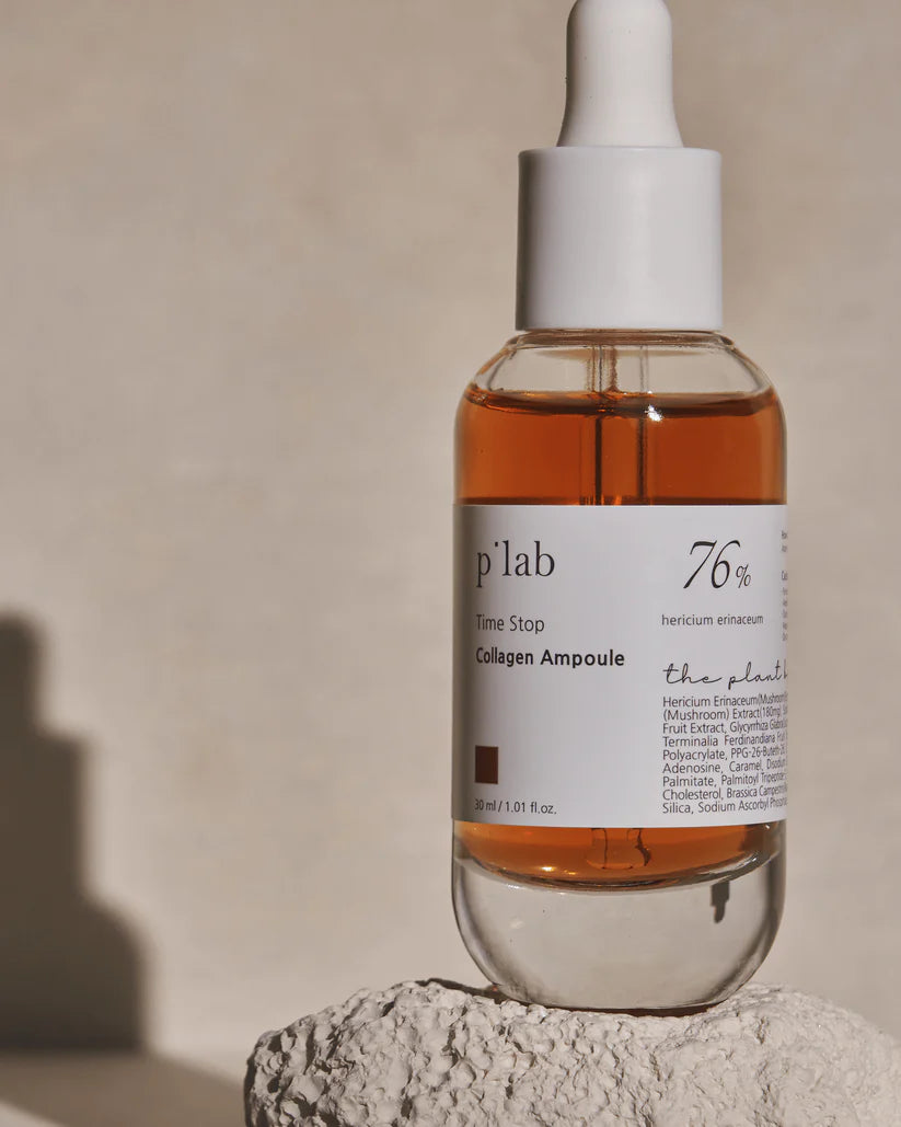 Collagen ampoule bottle with dropper