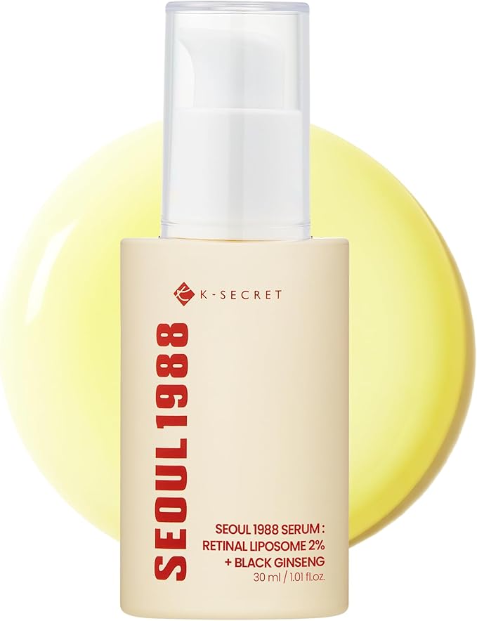 K-Secret Seoul 1988 Serum: Retinal Liposome 2% + Black Ginseng