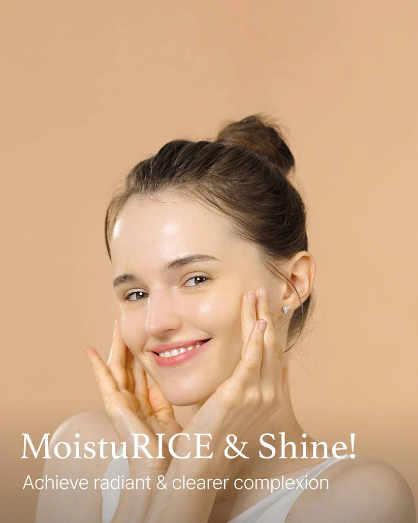 MoistuRICE & Shine! Achieve radiant & clearer complexion
