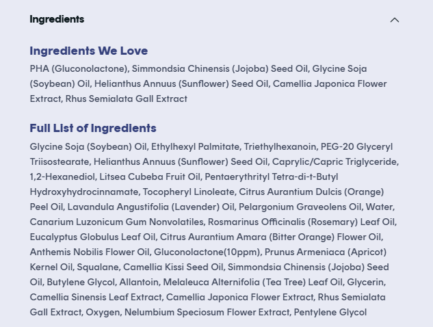 Hanskin Pore Cleansing Oil [PHA]