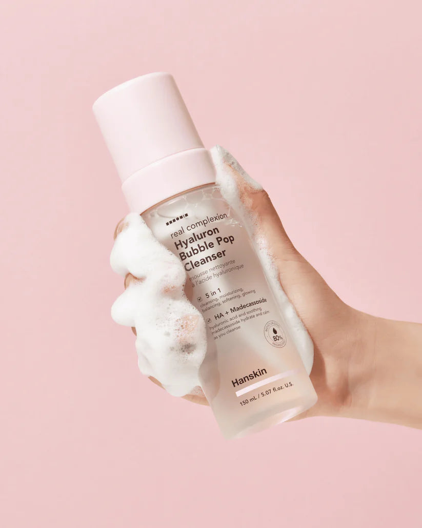 Hanskin Hyaluron Bubble Pop Cleanser