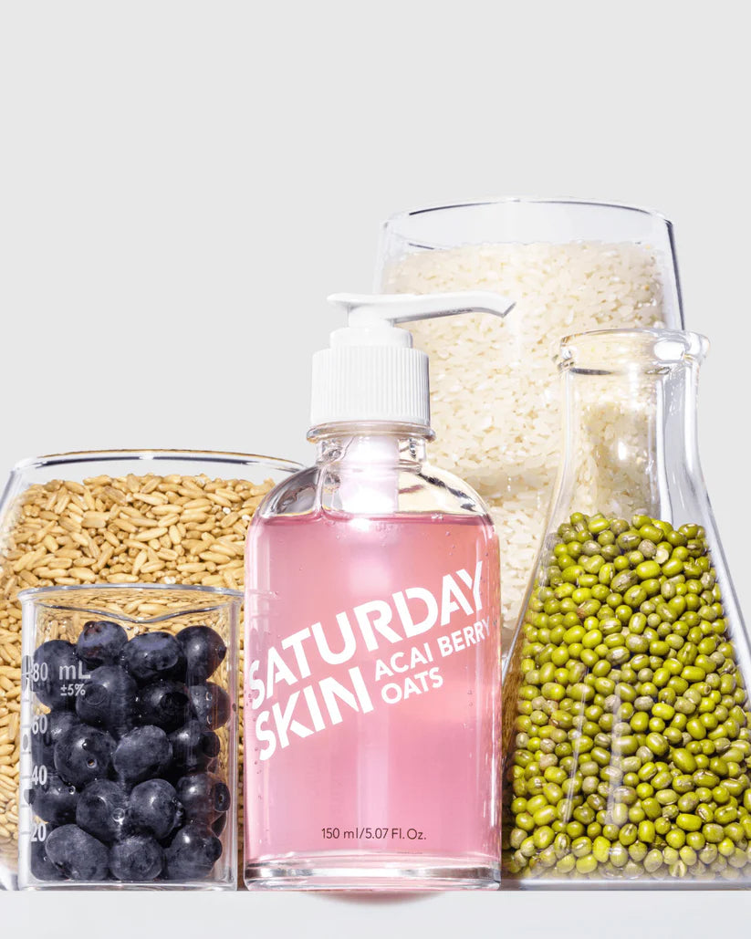 Saturday Skin Acai Berry + Oats Antioxidant Gel Cleanser