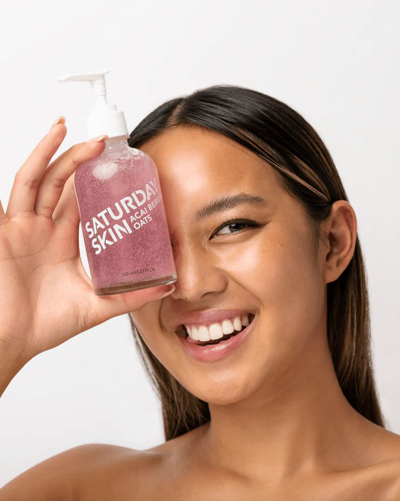 Saturday Skin Acai Berry + Oats Antioxidant Gel Cleanser