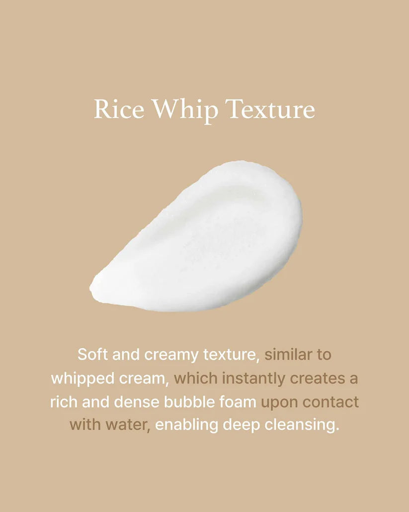 rice whip texture with description